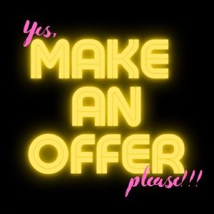 Feel free to make a reasonable offer!!❤️